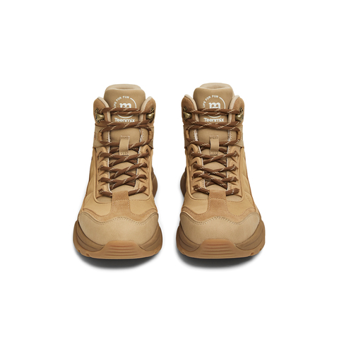 天美意2025冬新款商场同款系带潮流户外百搭保暖女短靴CE241DD5