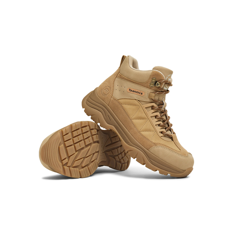 天美意2025冬新款商场同款系带潮流户外百搭保暖女短靴CE241DD5