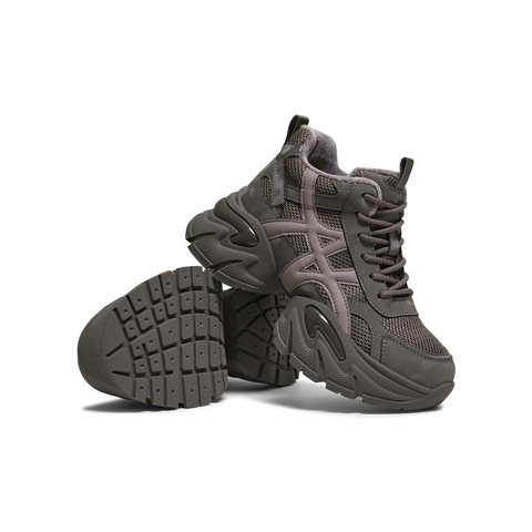 天美意2025冬新款厚底休闲百搭系带运动户外女老爹鞋KD130DD5