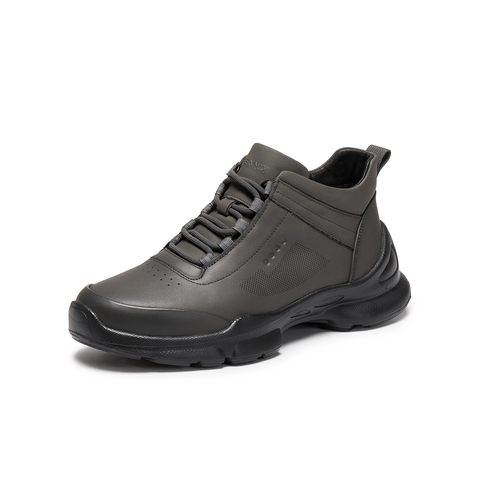 天美意2025冬新款商场同款通勤系带休闲运动鞋男高帮鞋3XM01DD5