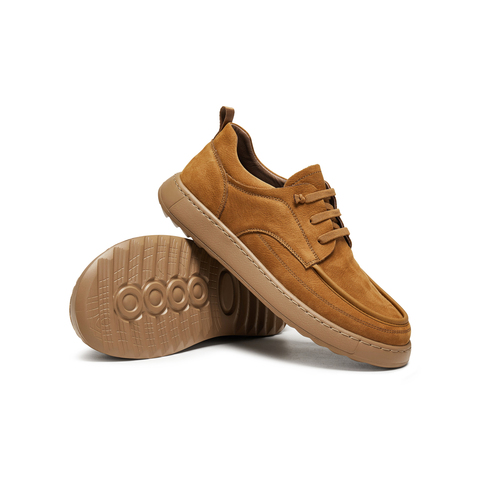 天美意2025冬新款复古百搭休闲运动潮流纯色男勃肯鞋BKX32DM5