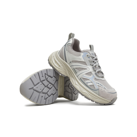 天美意2025秋新款休闲系带厚底百搭运动户外女老爹鞋KD113CM5