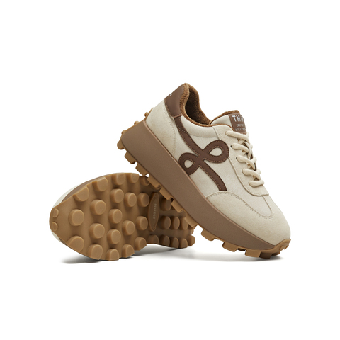 天美意2025冬新款运动百搭保暖女阿甘德训鞋KG009DM5