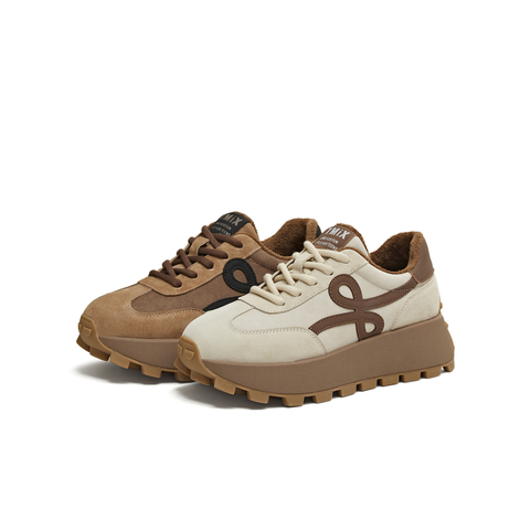 天美意2025冬新款运动百搭保暖女阿甘德训鞋KG009DM5