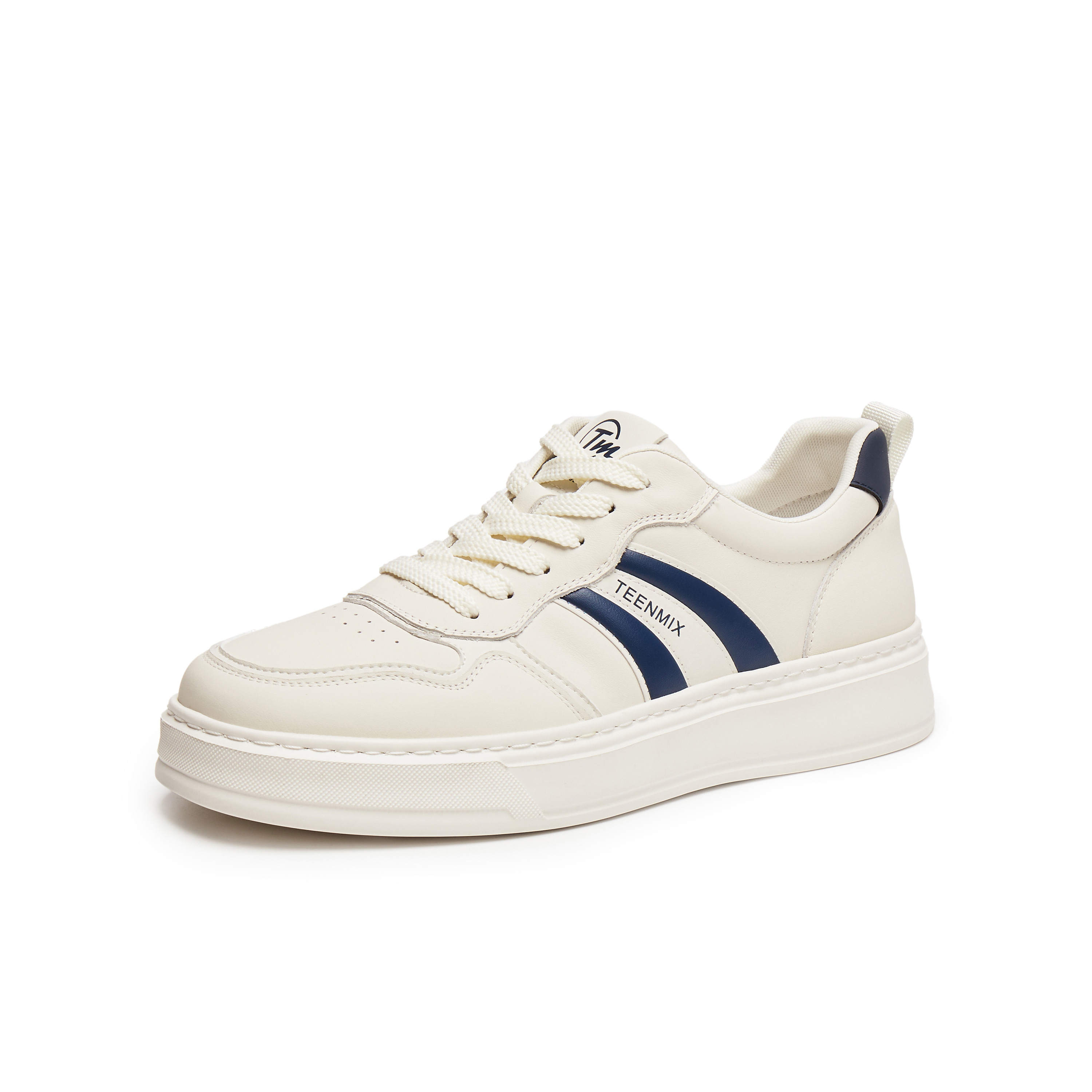 天美意2025秋新款休闲系带厚底百搭户外复古男阿甘鞋BX990CM5