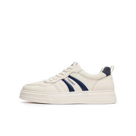 天美意2025秋新款休闲系带厚底百搭户外复古男阿甘鞋BX990CM5