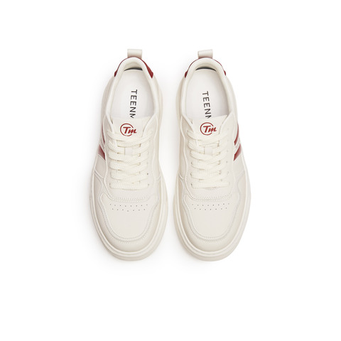 天美意2025秋新款休闲系带厚底百搭户外复古男阿甘鞋BX990CM5