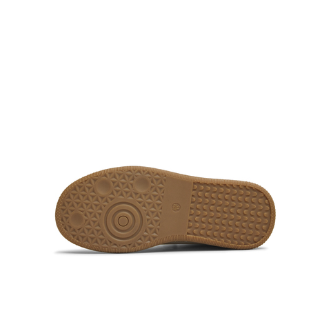 天美意2025冬新款复古纯色圆头厚底百搭潮流女马丁靴KDX30DD5