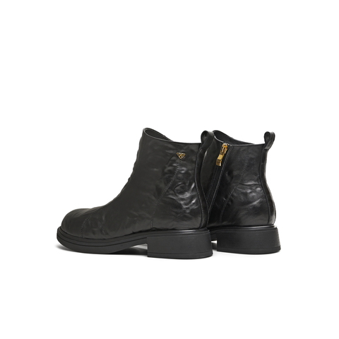 天美意2025冬新款商场同款厚底复古百搭短靴女时装靴BL661DD5