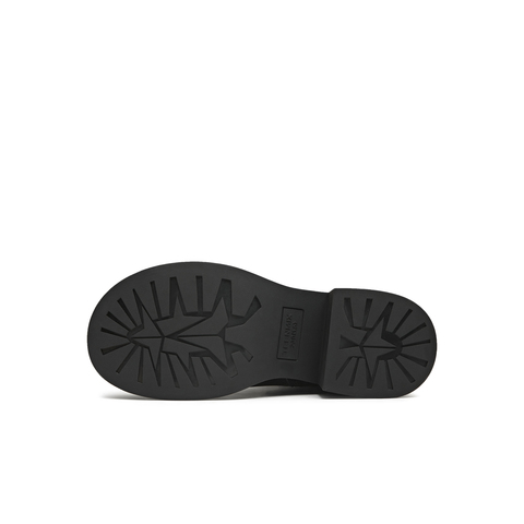 天美意2025冬新款粗跟复古英伦风短靴百搭休闲女马丁靴KDX26DD5