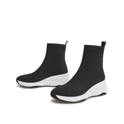 天美意2025冬商场同款时尚休闲女短靴BB571DD5