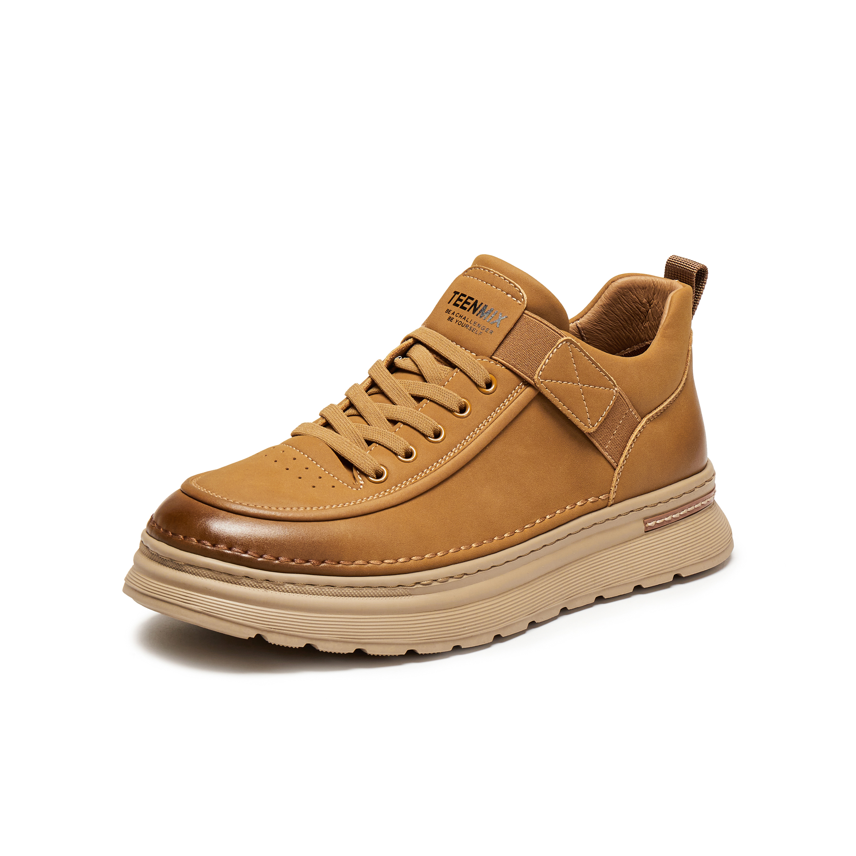 天美意2025冬新款复古百搭户外休闲运动潮流男工装鞋GZX06DM5