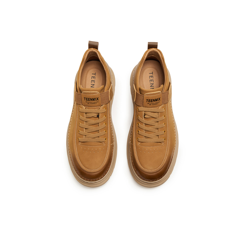 天美意2025冬新款复古百搭户外休闲运动潮流男工装鞋GZX06DM5