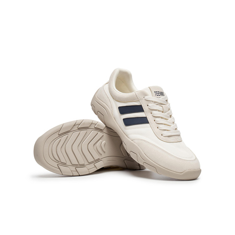 天美意2025秋新款阿甘鞋复古运动风简约帅气男休闲鞋AGX10CM5