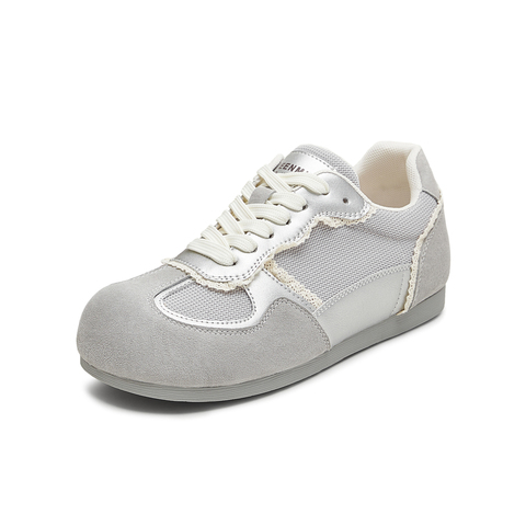 天美意2025秋新款内增高拼色百搭阿甘德训鞋女休闲鞋KG127CM5