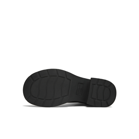 天美意2025冬新款厚底百搭靴子潮流复古通勤女时装靴KYP11DD5