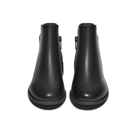 天美意2025冬新款商场同款气质优雅及踝靴简约女时装靴CO558DD5