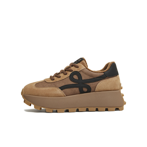 天美意2025冬新款运动百搭保暖女阿甘德训鞋KG009DM5