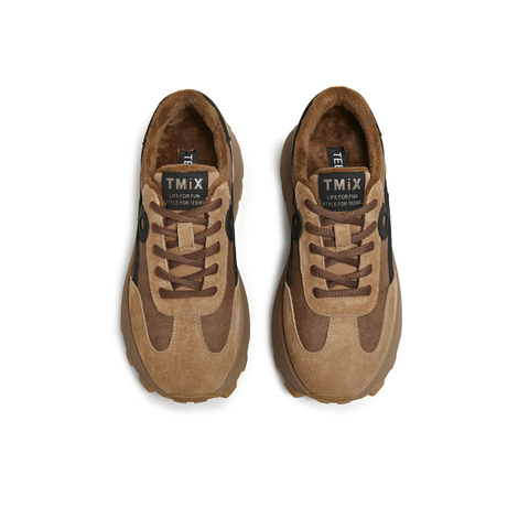 天美意2025冬新款运动百搭保暖女阿甘德训鞋KG009DM5