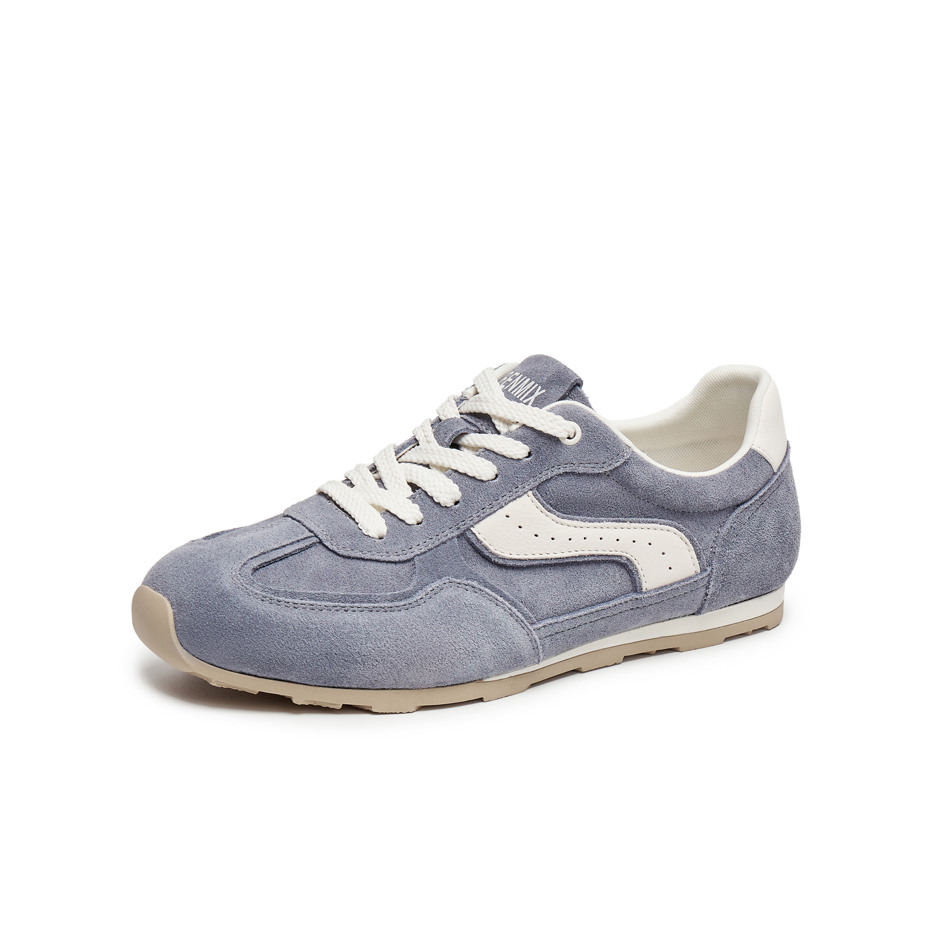 天美意2025秋新款休闲系带拼色百搭复古潮流男阿甘鞋AGX06CM5