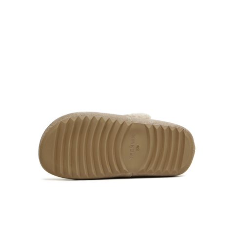 天美意2025冬新款商场同款舒适保暖毛绒勃肯鞋女雪地靴BM142DD5