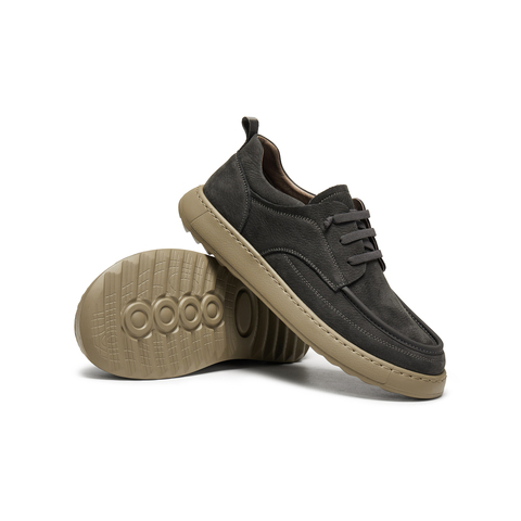 天美意2025冬新款复古百搭休闲运动潮流纯色男勃肯鞋BKX32DM5