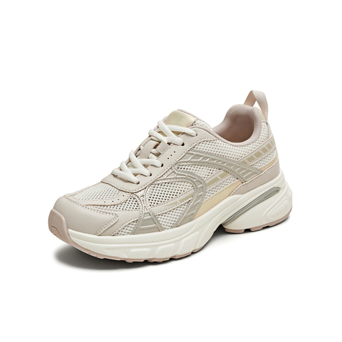 天美意2025夏新款时尚百搭网面透气厚底增高女老爹鞋KD093BM5