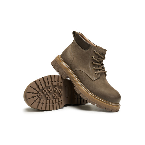 天美意2025冬新款商场同款厚底休闲百搭短靴男马丁靴3ZY01DD5