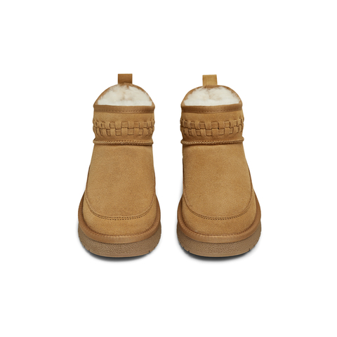 天美意2025冬新款商场同款厚底休闲百搭户外女雪地靴CNA46DD5