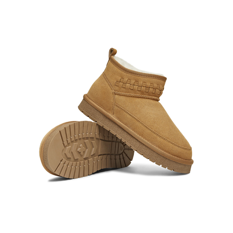 天美意2025冬新款商场同款厚底休闲百搭户外女雪地靴CNA46DD5