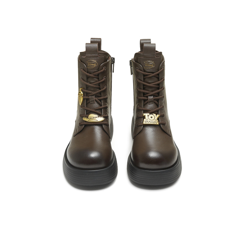 天美意2025冬新款商场同款玩具总动员联名百搭女马丁靴CCQ40DD5