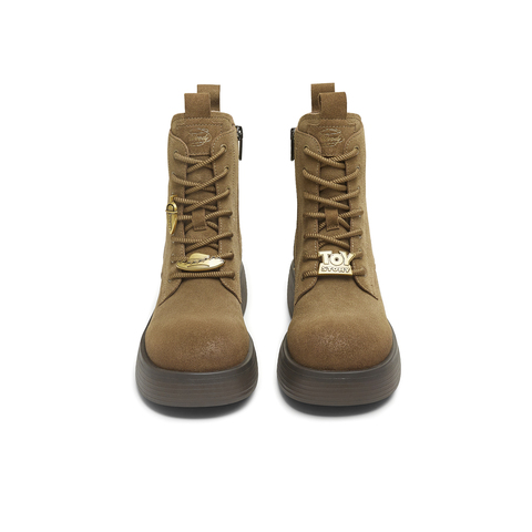 天美意2025冬新款商场同款玩具总动员联名百搭女马丁靴CCQ40DD5