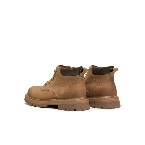 天美意2025冬新款商场同款厚底休闲百搭短靴男马丁靴3ZY01DD5