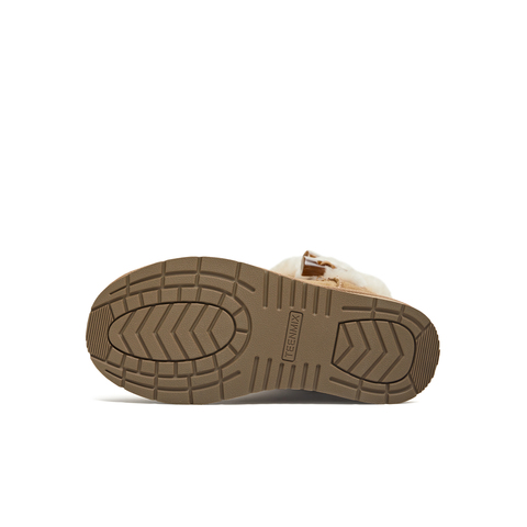 天美意2025冬新款商场同款舒适保暖毛绒短靴女雪地靴BM342DZ5