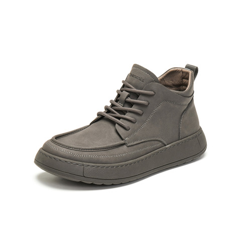 天美意2025冬新款商场同款厚底帅气百搭工装鞋男休闲鞋GZX10DD5