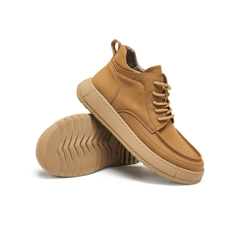 天美意2025冬新款商场同款厚底帅气百搭工装鞋男休闲鞋GZX10DD5