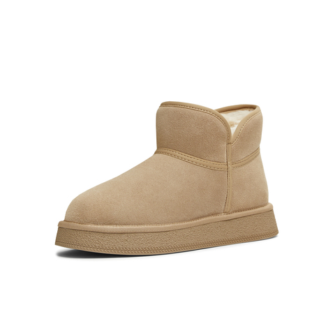 天美意2025冬新款厚底休闲保暖百搭短靴女雪地靴KXD58DD5