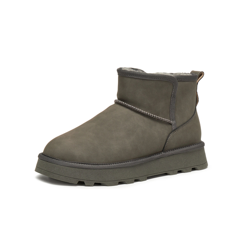 天美意2025冬新款户外休闲复古百搭运动潮流男雪地靴XDX51DD5