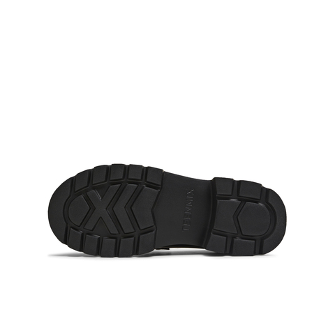 天美意2026春新款商场同款粗跟学院风英伦女乐福鞋CJM10AA6