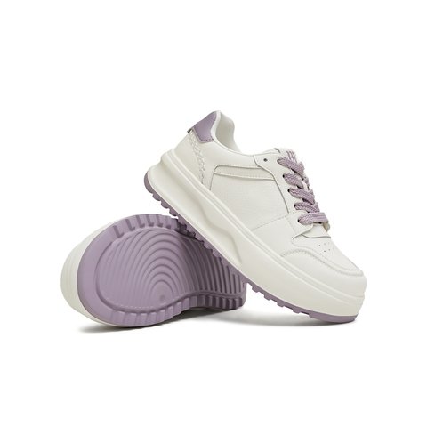 天美意2026春新款商场同款简约百搭松糕板鞋女休闲鞋BJ566AM6