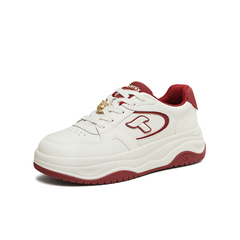 天美意2026春新款商场同款休闲百搭厚底小白鞋女板鞋CAH21AM6