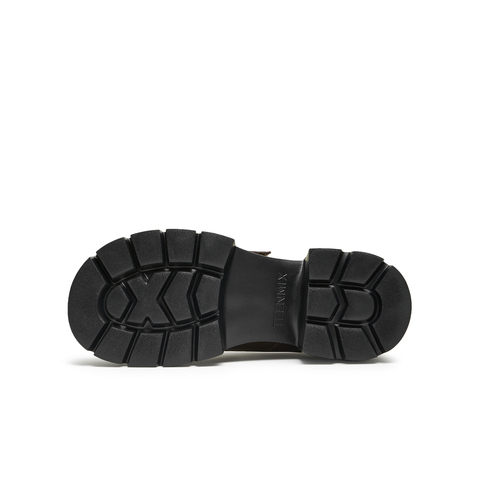 天美意2026春新款商场同款复古百搭学院风皮鞋女牛津鞋CMJ27AM6