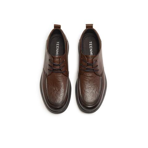 天美意2026春新款商场同款上班日常百搭外出男休闲皮鞋3ZL01AM6