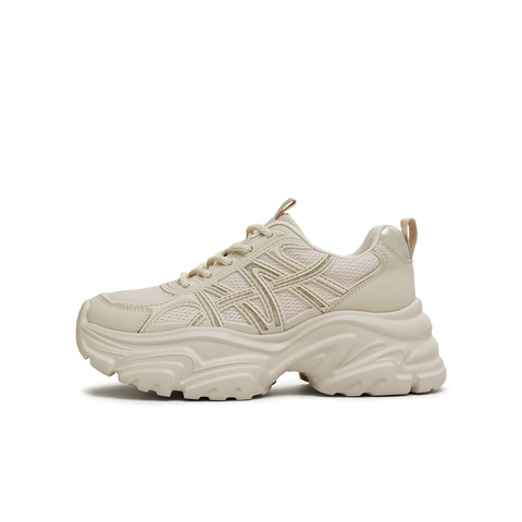 天美意2026春新款商场同款系带老爹鞋时尚潮流女休闲鞋BM531AM6