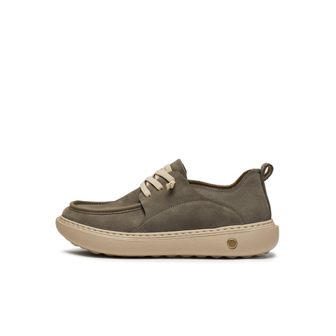 天美意2026春新款商场同款厚底英伦复古风皮鞋男工装鞋WC511AM6