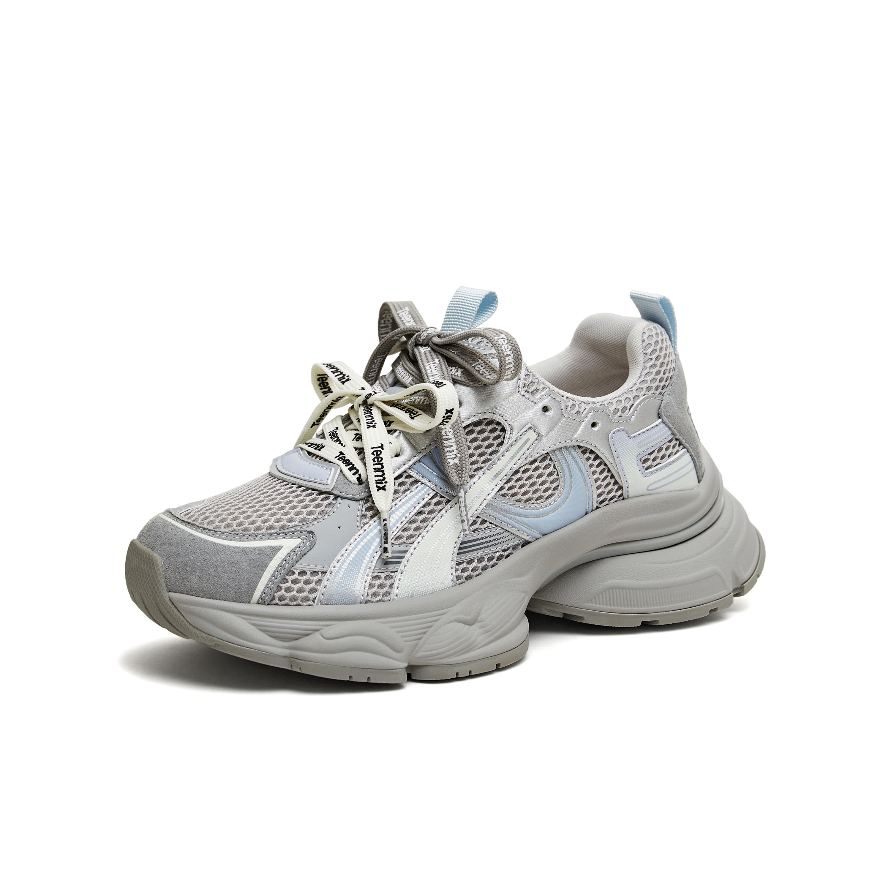 天美意2026春新款商场同款运动网面拼接老爹鞋女休闲鞋BM501AM6