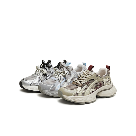 天美意2026春新款商场同款运动网面拼接老爹鞋女休闲鞋BM501AM6