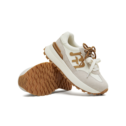 天美意2026春新款商场同款厚底复古百搭阿甘鞋女德训鞋BM601AM6