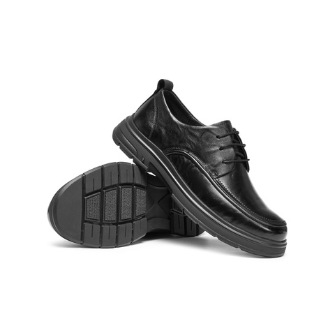 天美意2026春新款商场同款通勤套脚商务简约男休闲皮鞋W5138AM6