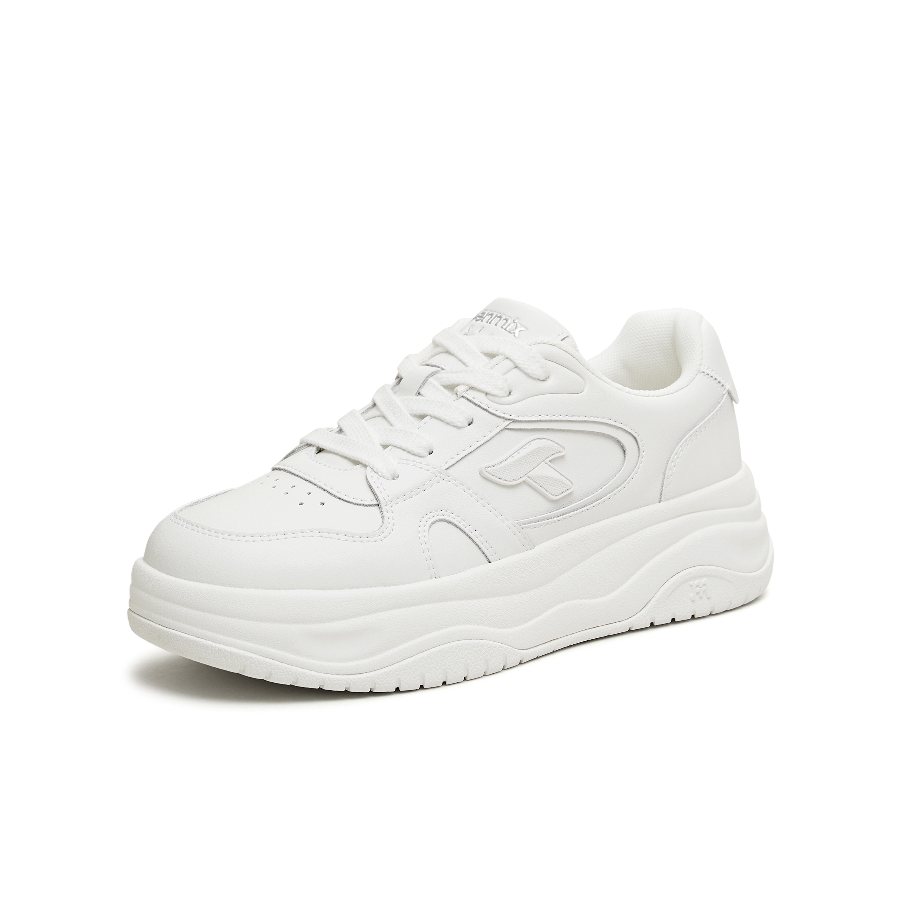 天美意2026春新款商场同款休闲百搭厚底小白鞋女板鞋CAH21AM6